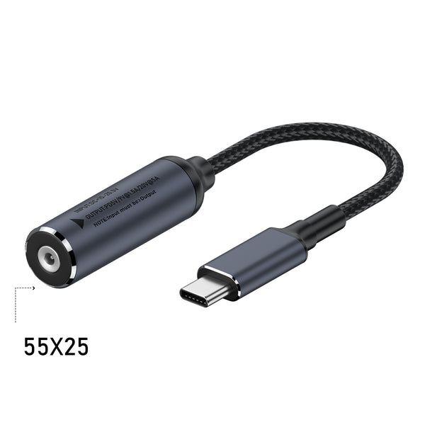 Câble DC vers USB-C